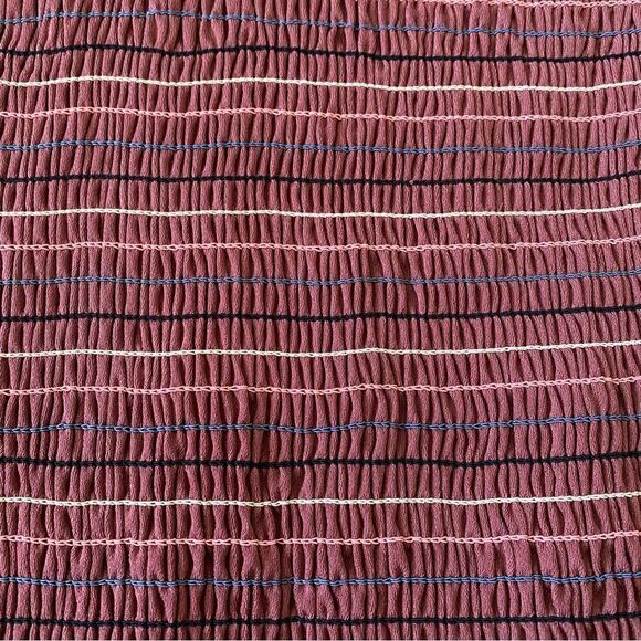 Storia Mauve Pink Stretch Bodycon Mini Sundress with Tie Straps Size L - Picture 4 of 9